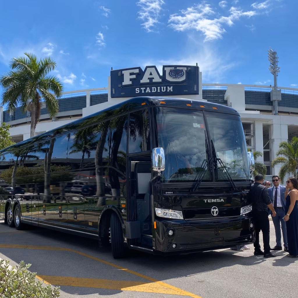 Rent a Bus to FAU Stadium