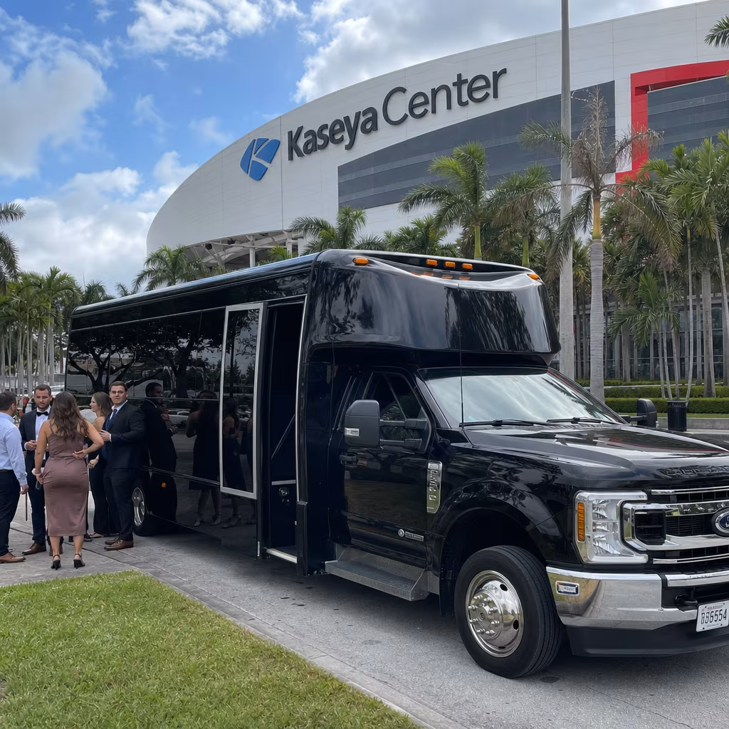 Rent a Bus to Kaseya Center