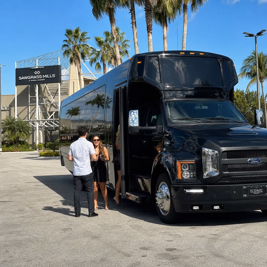 Rent a Bus to Sawgrass Mills