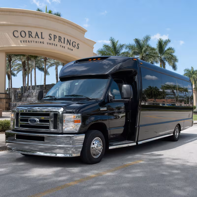 Coral Springs Party Bus Rental