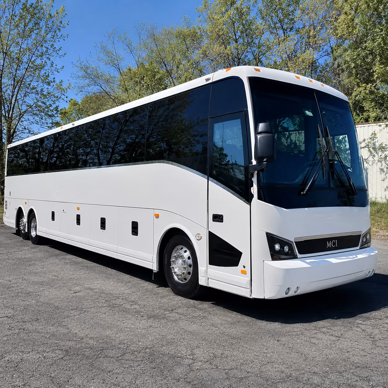 Parkland Airport Shuttle & Transportation party bus exterior
