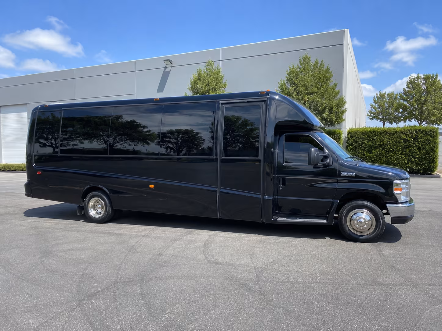 Parkland Concert & Music Festival Transportation party bus exterior