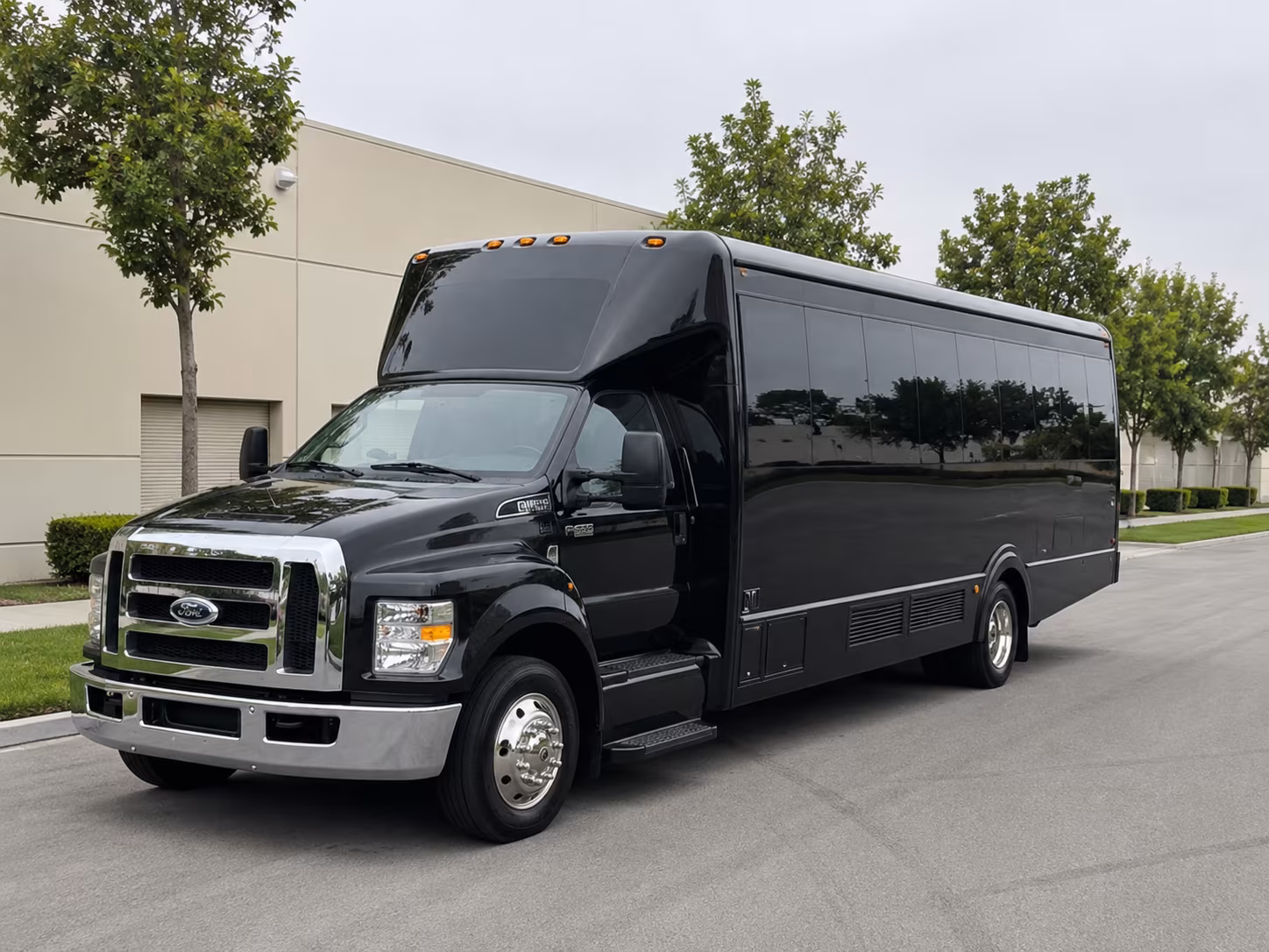 Parkland Concert & Music Festival Transportation party bus exterior
