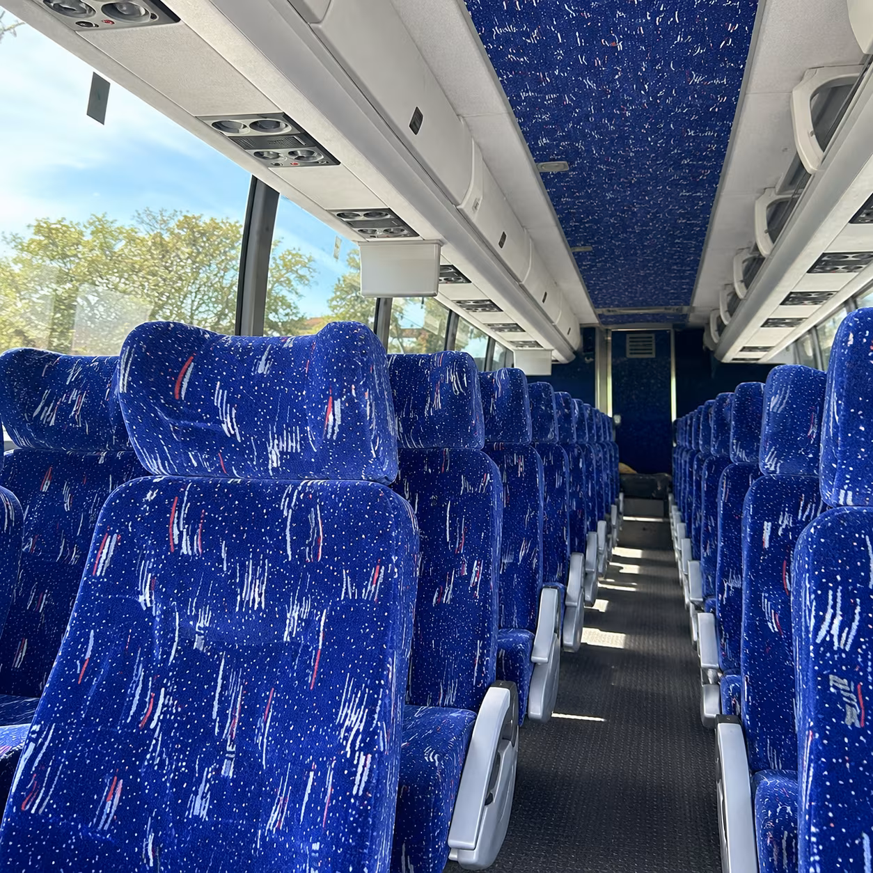 Parkland Corporate Transportation party bus exterior
