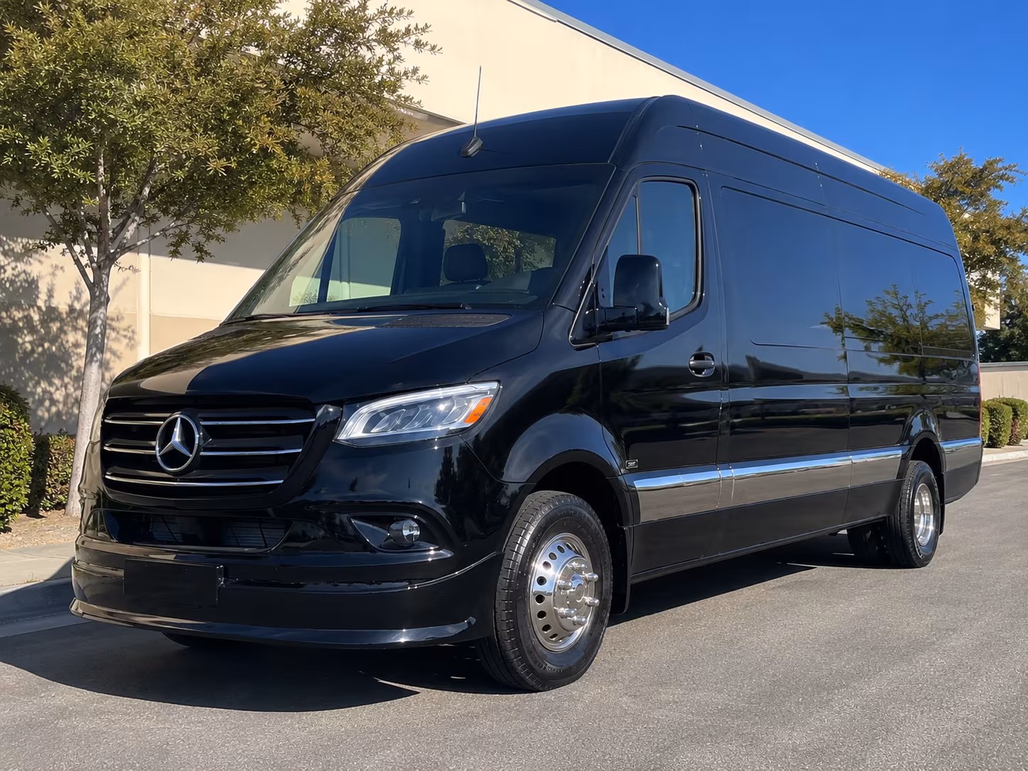 Parkland Corporate Transportation party bus exterior