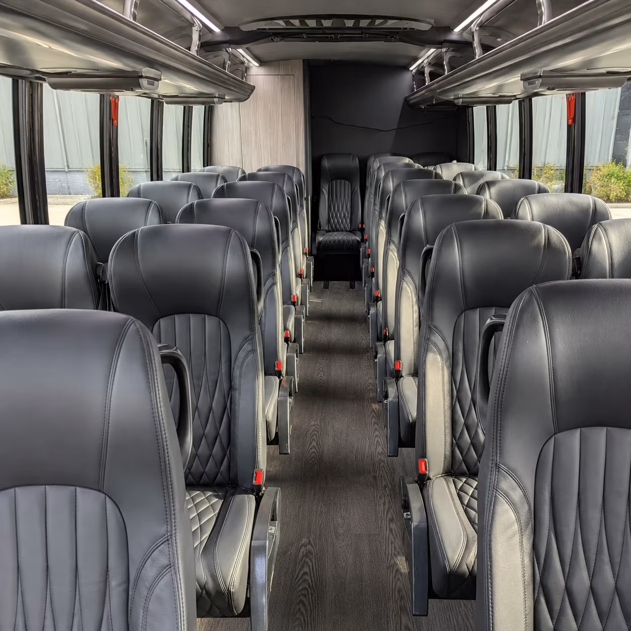 Parkland Corporate Transportation party bus exterior
