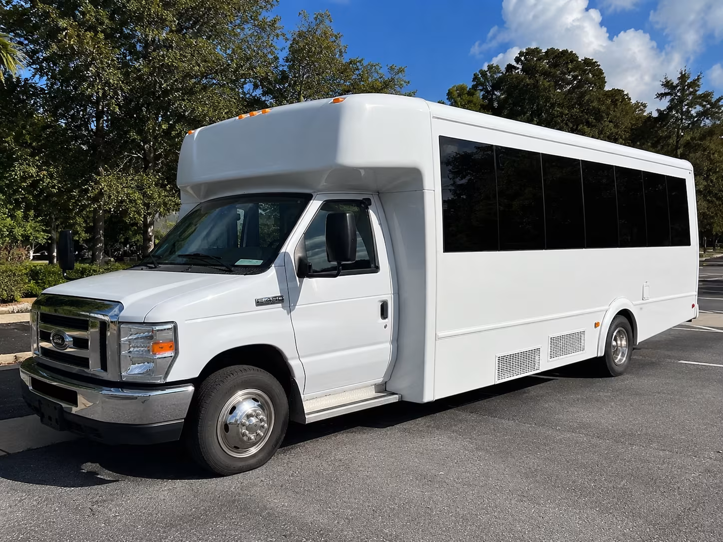 Parkland Prom & Homecoming Transportation party bus exterior