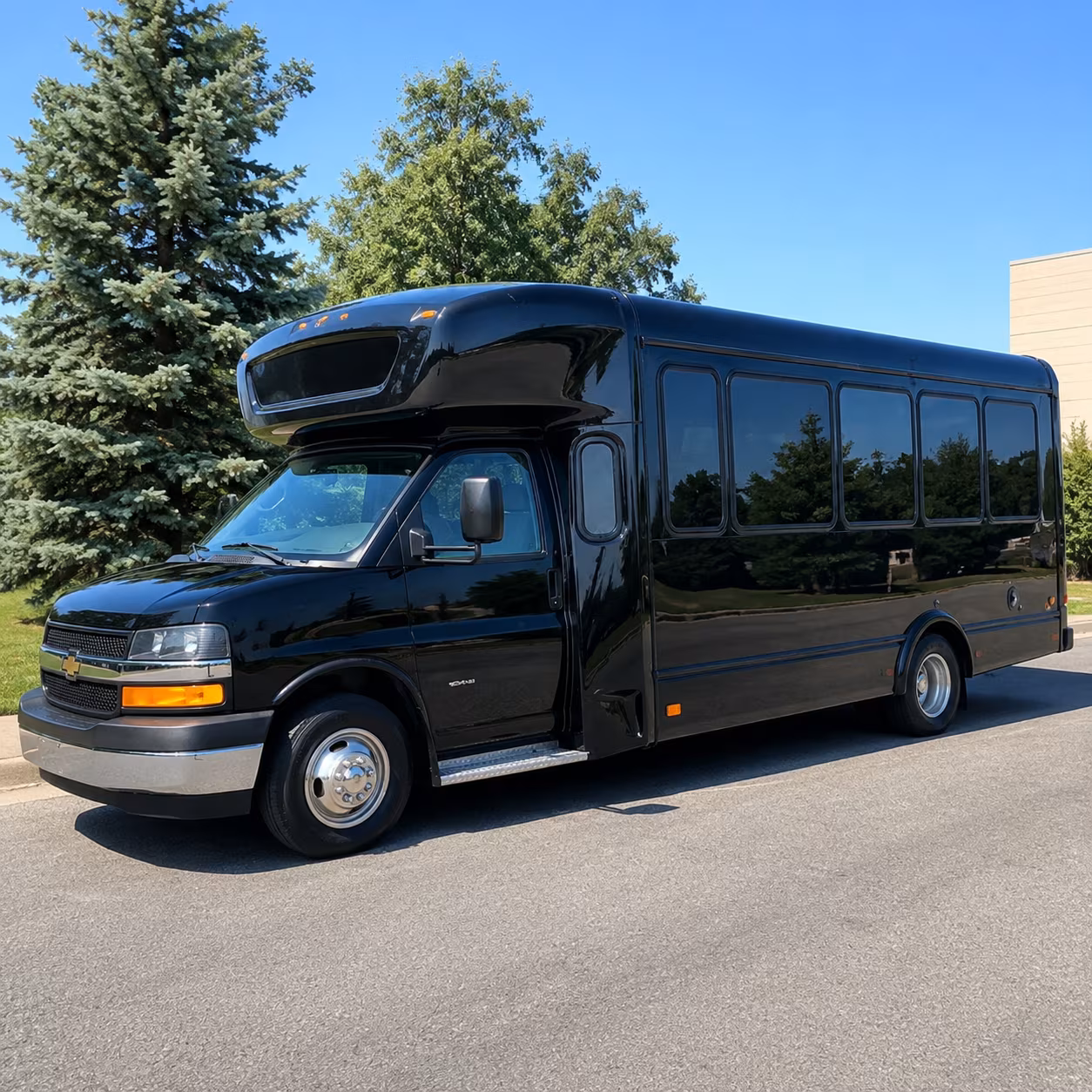 Parkland Prom & Homecoming Transportation onboard seating