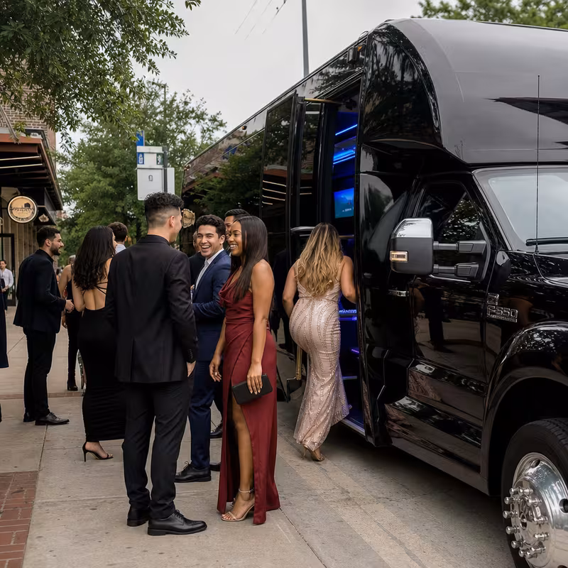 Parkland Private Event Transportation fleet vehicle