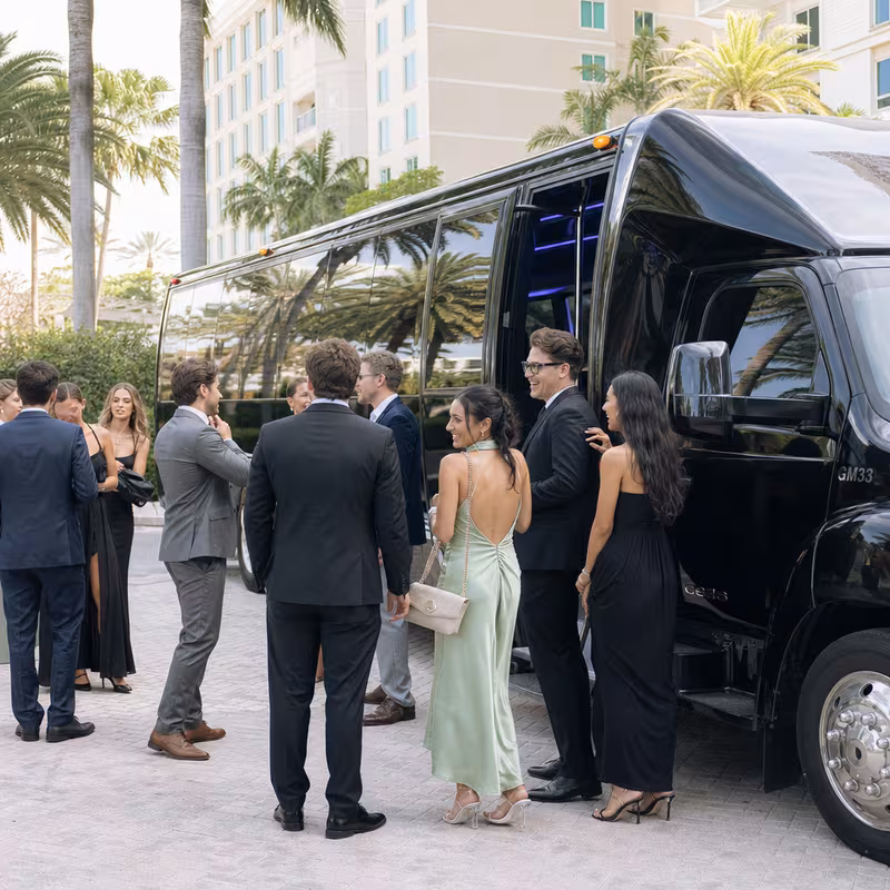 Private event transportation