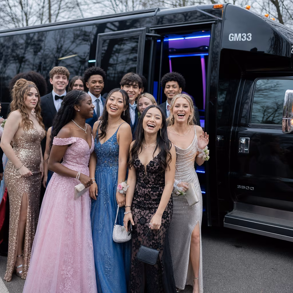 Parkland Prom Party Bus Rental