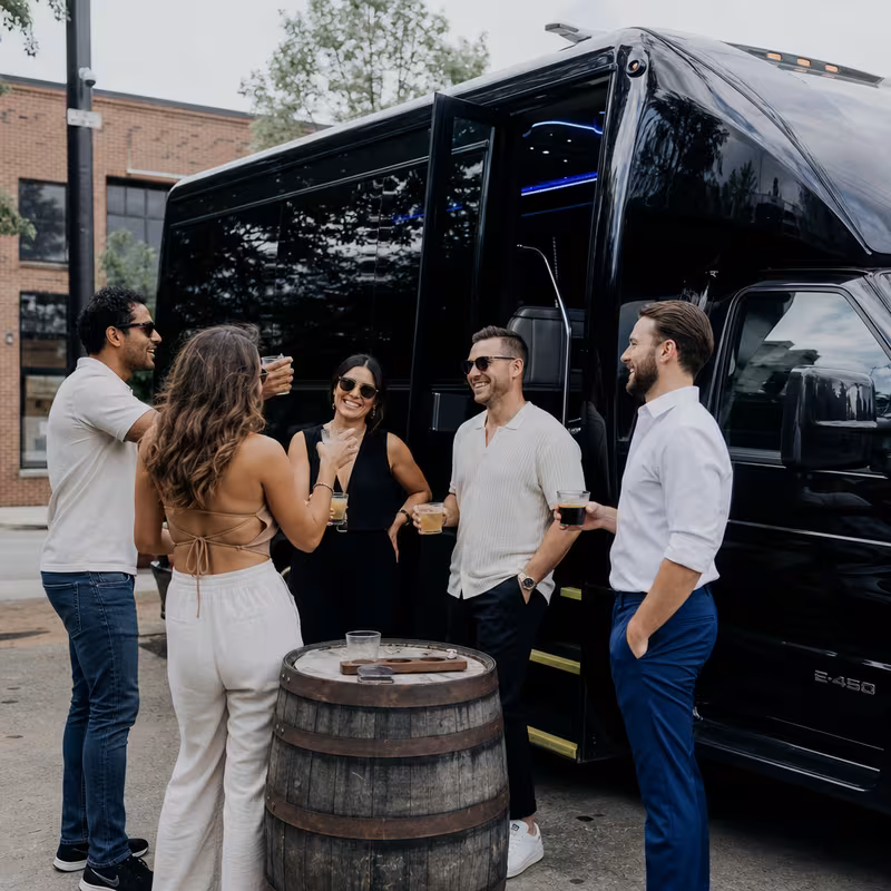 Parkland Winery & Brewery Tour Transportation fleet vehicle